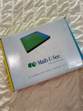 Math-U-See Algebra / Decimal Insert Kit (57/58 Pieces)